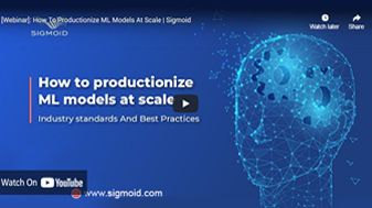 Productionize ML Models At Scale